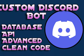 create a custom discord bot