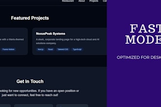 make you a website or application