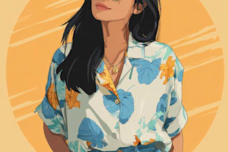 do disney cartoon portrait