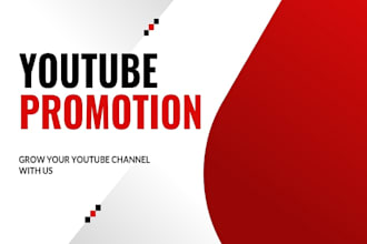 organic youtube video and channel promotion for real growth