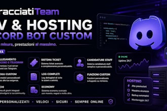 discord bot and telegram bot development