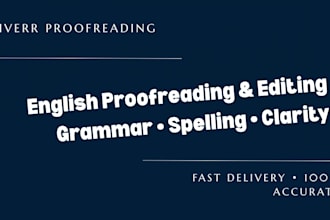 proofread and your documents clarity
