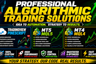 program tradingview indicator pinescript mt4 mt5 strategy forex robot bot mql5