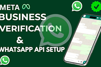 set up whatsapp business api, meta verification, and cloud api integration