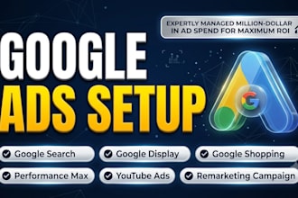 setup and manage google ads campaign