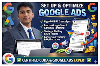 setup and manage google ads campaign