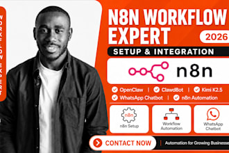 n8n automation openclaw clawdbot kimi k2 5 whatsapp chatbot n8n workflow expert