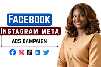 setup and manage facebook meta ads, marketing ads,instagram ads for sales