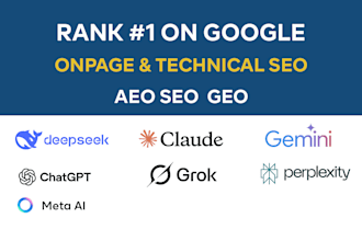 do onpage seo geo aeo service for wordpress shopify wix squarespace website