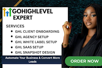 ghl client onboarding ghl agency setup ghl white label ghl saas ghl snapshot