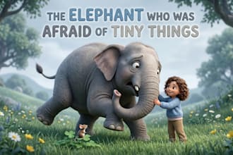 illustrate children story book and children story book cover