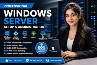 manage your windows server and network services