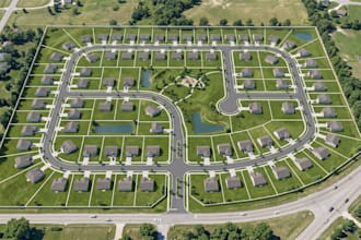design real estate land subdivision, site plan, plot plan, and parcel map