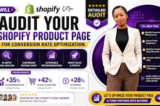 audit your shopify product page for conversion rate optimization
