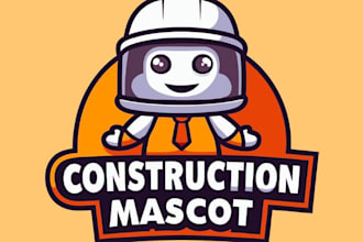 design engineering mascot logo with unlimited review