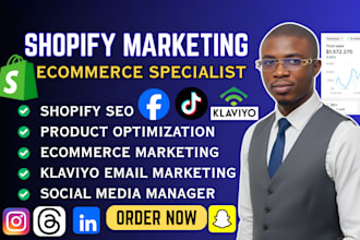 boost shopify sales, shopify ads with social media marketing and shopify seo