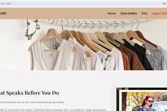 create a simple responsive website