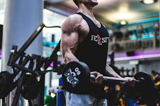 create a custom nutrition and gym training plan for you