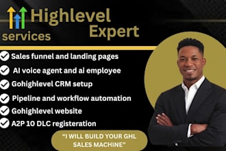 setup ghl snapshot ,ghl landing page, ghl saas, ghl automation, ghl workflow