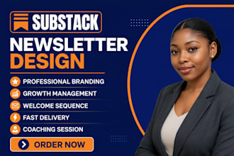 setup substack account design, substack newsletter manage substack post