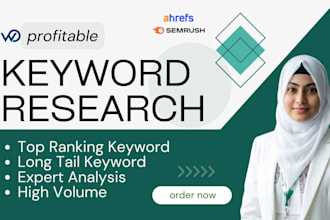 provide the best keyword research using semrush