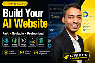 ai website development, ai software as full stack website development