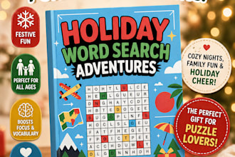 design engaging puzzle books for amazon KDP