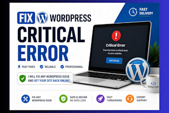 troubleshoot and resolve wordpress critical errors fast