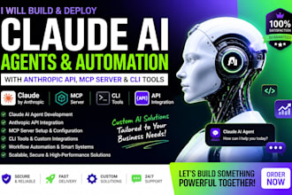 build fix deploy claude ai agents using anthropic API, mcp server, cli tools