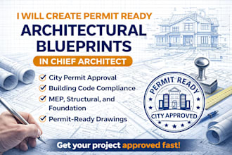create permit ready architectural blueprints in chief architect