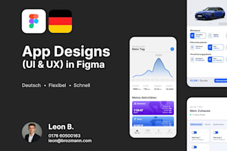 design a user friendly mobile app for ios and android in figma