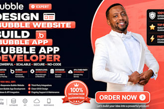 design bubble website, build bubble app, bubble app developer mvp saas