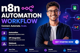 develop n8n automation, n8n workflow, ai automation, and n8n ai agent