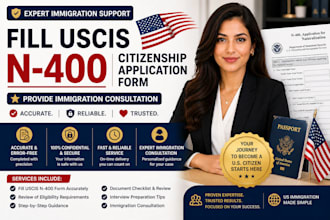 fill uscis n 400 citizenship application form provide immigration consultation