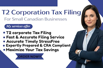 prepare your t2 corporation tax filing for small canadian businesses