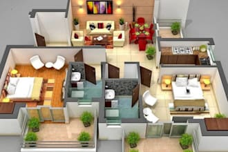 create 3d modeling and interior design with sweet home 3d and pro software