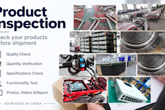 inspect your products in china before shipment