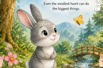 illustrate children book children story book design watercolor picture amazon kd