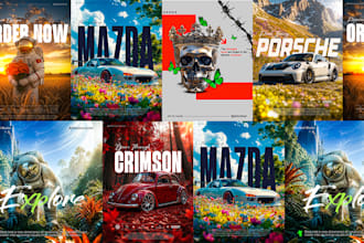 design professional high impact posters