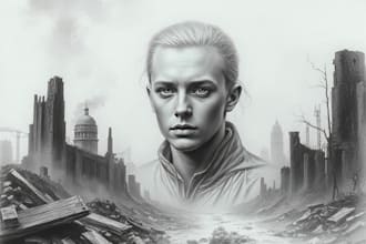 draw pencil or charcoal portrait drawings