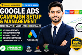 run google ads ppc campaign for leads and sales