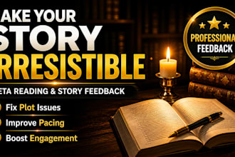 professional beta reading and story feedback