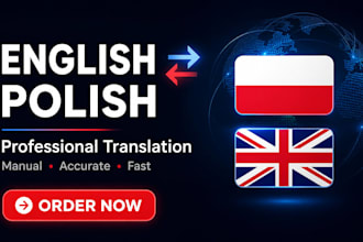 translate english to polish and polish to english in context