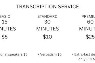 transcribe audio or video files with high speed and accuracy