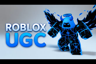 create custom roblox ugc, 3d roblox ugc, roblox ugc accessories for, roblox ugc