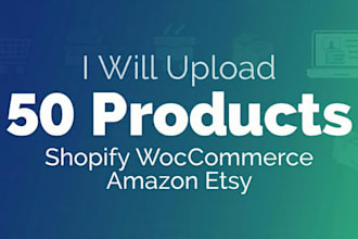 do shopify product listing and upload