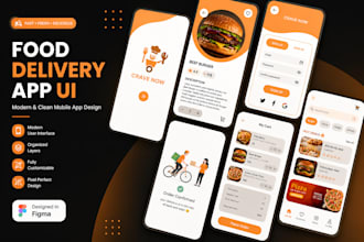 design modern UI UX website and mobile app