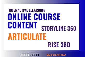 format online course content for onboarding training video course creation