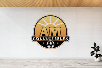 make custom collectibles sports cards logo design