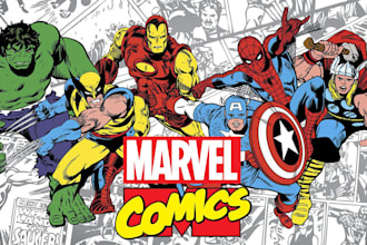 create viral scripts about marvel, dc and geek culture